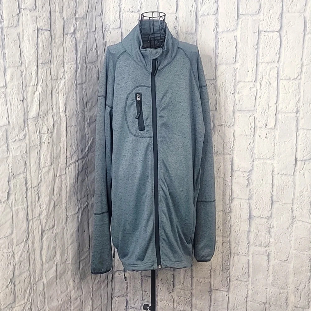 BIG‎ SKY Blue Zip Up Men's Jacket XXL